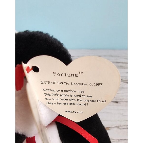 Fortune, Holiday Teddy 2000, Grace, Halo II Vintage Beanie Babies - Picture 4 of 10